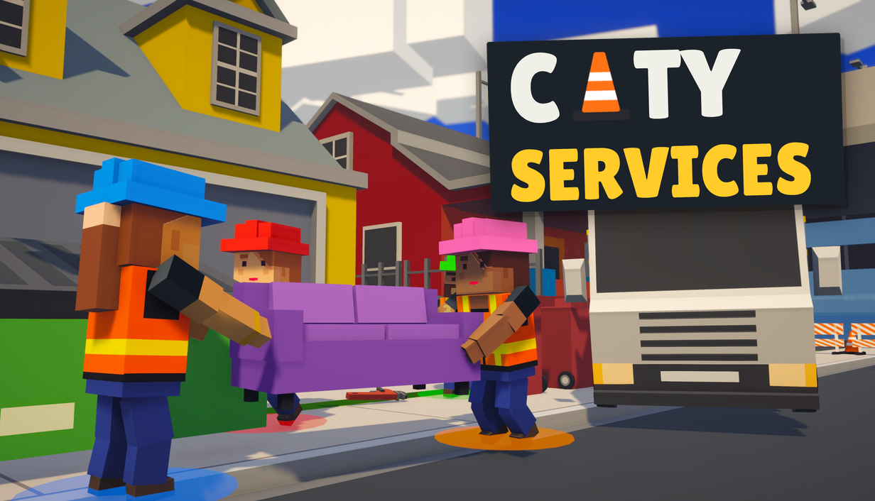 Official City Services Steam key art